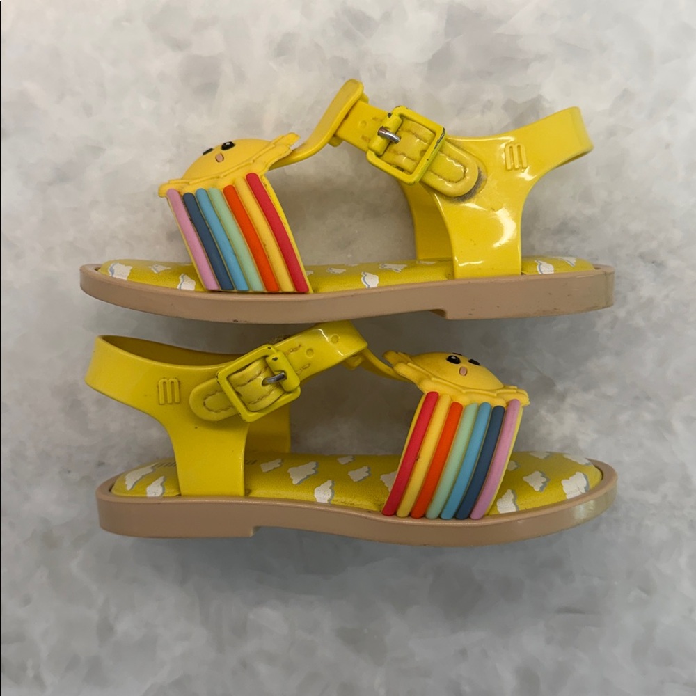 Mini Melissa Rainbow and Sun Sandals 🌈☀️ - Picture 7 of 7
